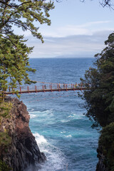 城ケ崎に架かる橋