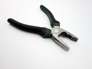 pliers on a white background