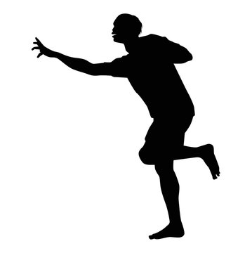 recommend clip art: Zombie silhouette vector, Halloween devil in black and white.