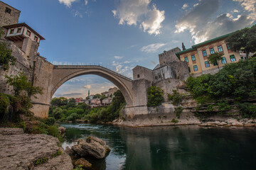 Fototapeta na wymiar old bridge in Mostar