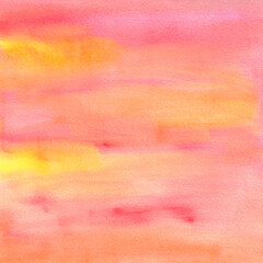 Pink watercolor abstract background