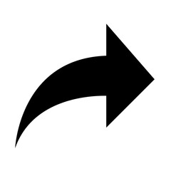 black arrows recycle icon isolate.
