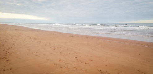 Obraz premium Walk on the Beach