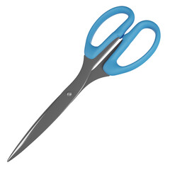 Scissor 3d icon render illustration