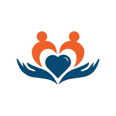 Supporting People Logo with love