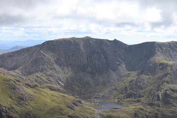 Fototapeta premium Snowdonia Glyderau Glyder Fach