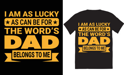 Father t-shirt design