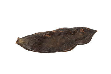 the whole Carob pods, fruits (Ceratonia siliqua)