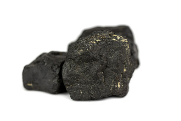 lump of few black coal