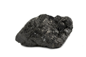 a lump of single black coal