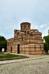 Fototapeta na wymiar Ruins of old church in Nessebar, Bulgaria