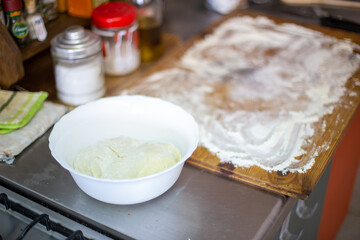egg and flour