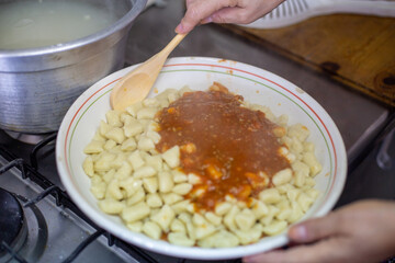 gnocchi al ragu