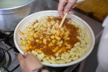 gnocchi al ragu
