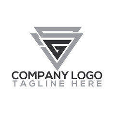 SG Letter Logo Design