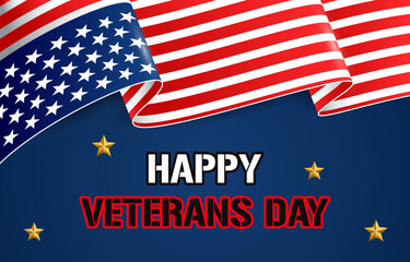 Happy Veterans Day Celebration on 11 November