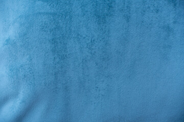 Blue velvet fabric surface from above. velvet texture blue color background. expensive luxury fabric, material, wallpaper. - obrazy, fototapety, plakaty