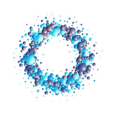 Pearl background. Abstract holiday background. Template for advertising.