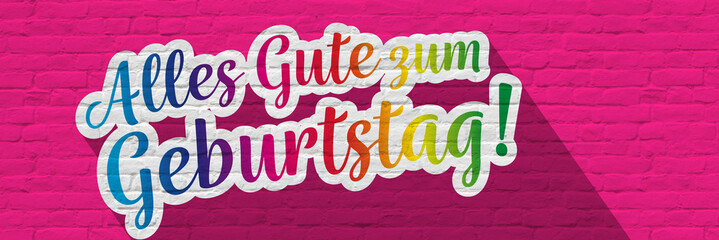 Alles Gute zum Geburtstag
