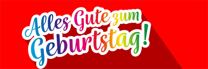 Alles Gute zum Geburtstag
