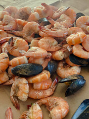 Shrimp and Mussels Seafood Boil