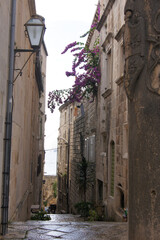 Fototapeta na wymiar Medieval district of Korcula - Croatia