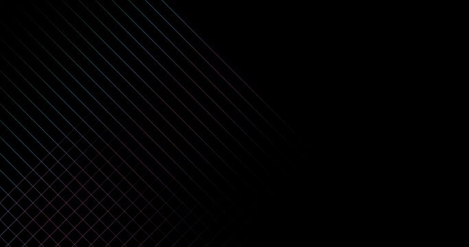 Linear and minimal abstract background with copyspace in black background. 