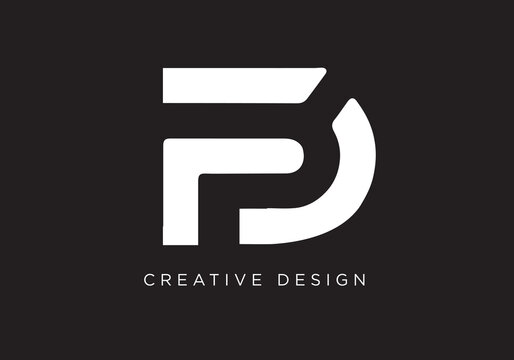 Letter FD Logo Design , FD Icon