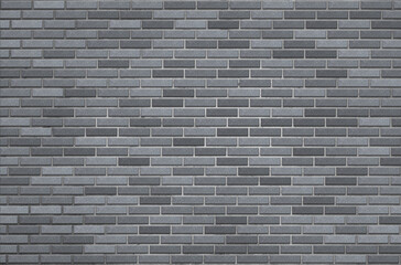 Pattern wall of gray bricks. Brick background for design.