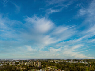 Fotos aéreas de região nobre em Valinhos no estado de São Paulo