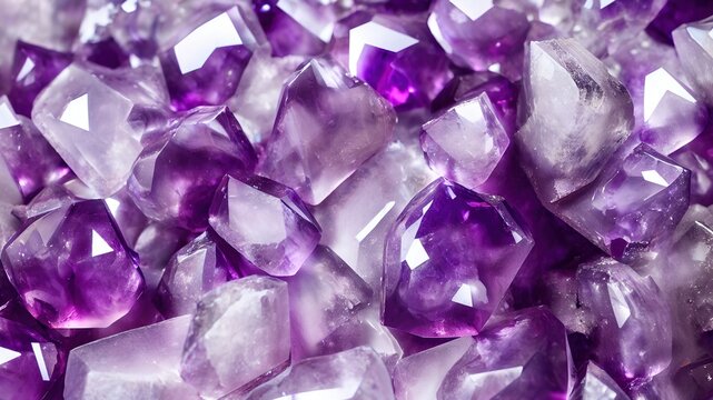 Shiny crystals