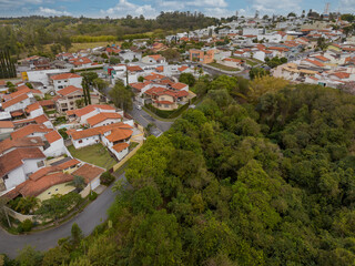 Fotos aéreas de região nobre em Valinhos no estado de São Paulo