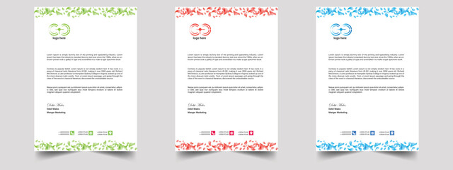 creative letterhead design