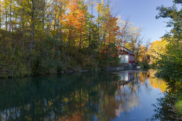 Morningstar Mill, the Long View, in St. Catharines, Ontario, Canada