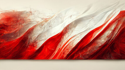 beautiful abstract red and white background 4k