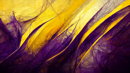beautiful abstract yellow and purple background 4k