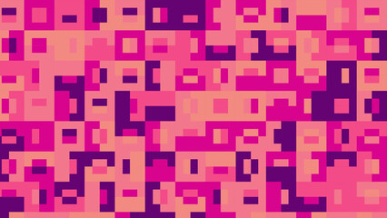 red, pink and blue geometric pattern, wallpaper for fabric, tile and tablecloth