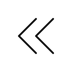 Arrow sign symbol line icon suitable for any purpose
