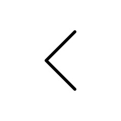 Arrow sign symbol line icon suitable for any purpose