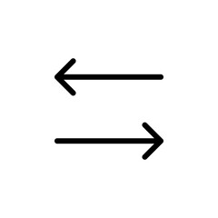 Arrow sign symbol line icon suitable for any purpose