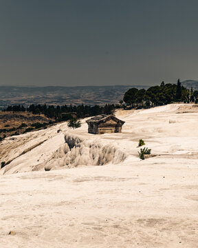 Hierapolis ancient city Pamukkale Turcja	