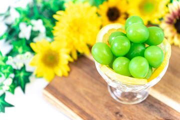 カットフルーツ　マスカット