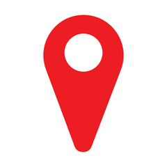 red color map location icon