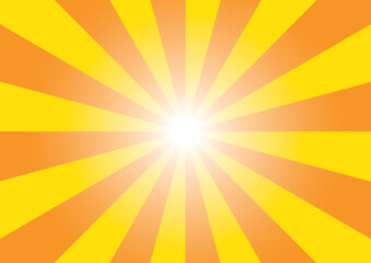 Obraz premium ハロウィン_背景_放射_オレンジ 