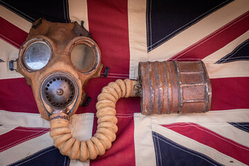 old gas mask