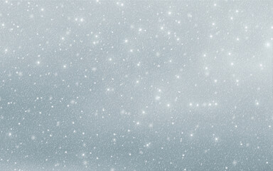 Winter cloudy sky with heavy snowfall background