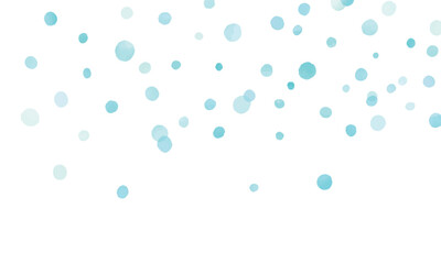 水彩画。水彩タッチのベクター雪イラスト。雪景色の背景。