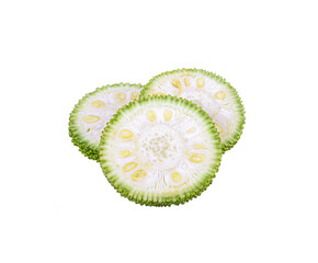 Jackfruit isolated on white background