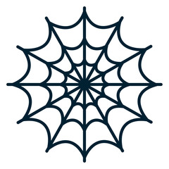 halloween spider web icon