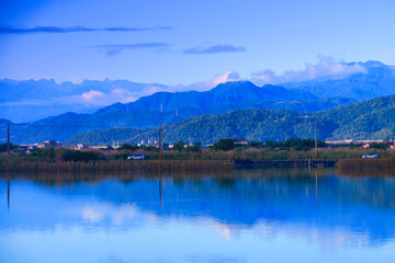 lake in the mountains